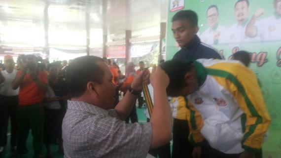 Bupati Meranti Bangga Dengan Pencapaian Atelt Porprov 2017